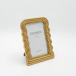 Χρυσή Κορνίζα Πολυρεζίν 13x18 εκ.