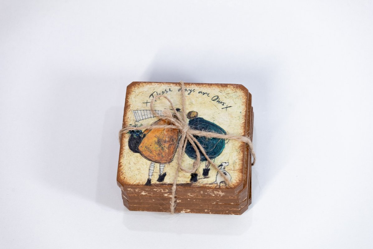 Χειροποίητα Σουβέρ "ζευγάρι" - Image 2