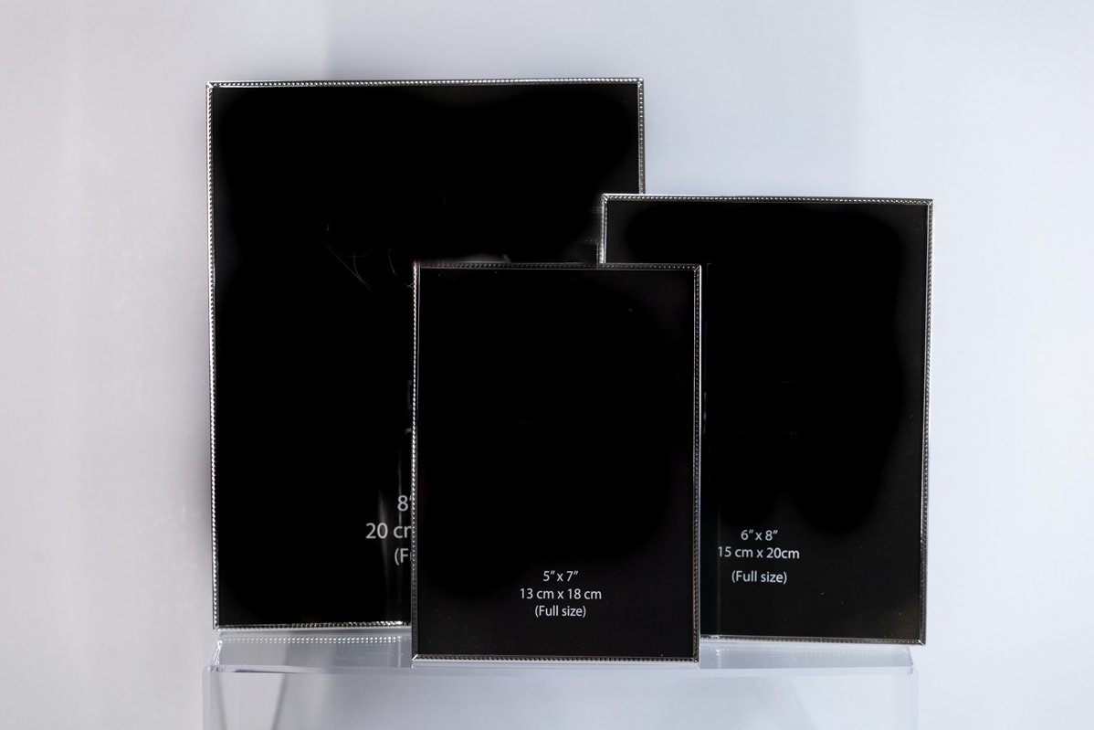 Ασημί Κορνίζα “minimal” 13×18 - Image 2