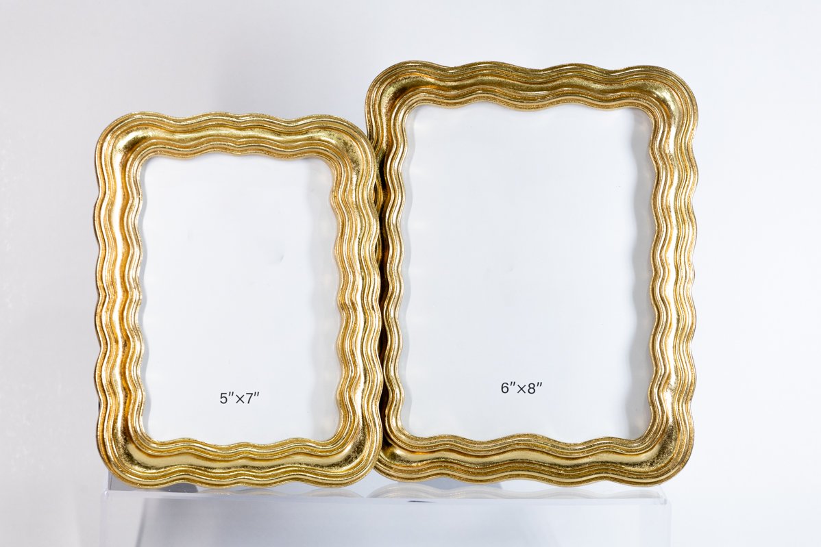 Χρυσή Κορνίζα "Κύμα" 15 x 20 - Image 2